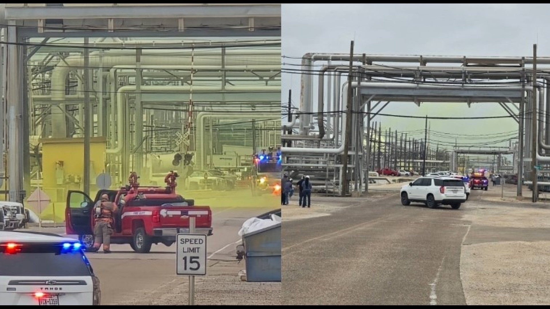 10,000 libras de cloro filtrado de la planta industrial de Freeport durante 48 minutos