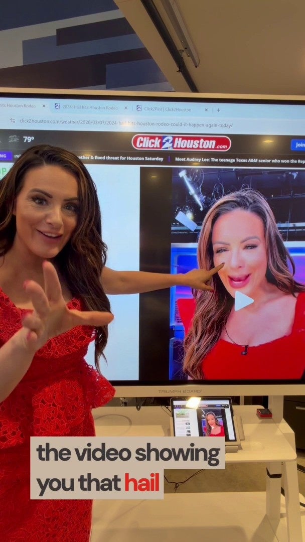 Can we expect hail on Saturday?