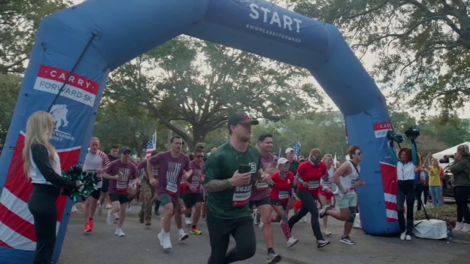 Thousands run in the Wounded Warrior Project Carry Forward 5K in Jacksonville