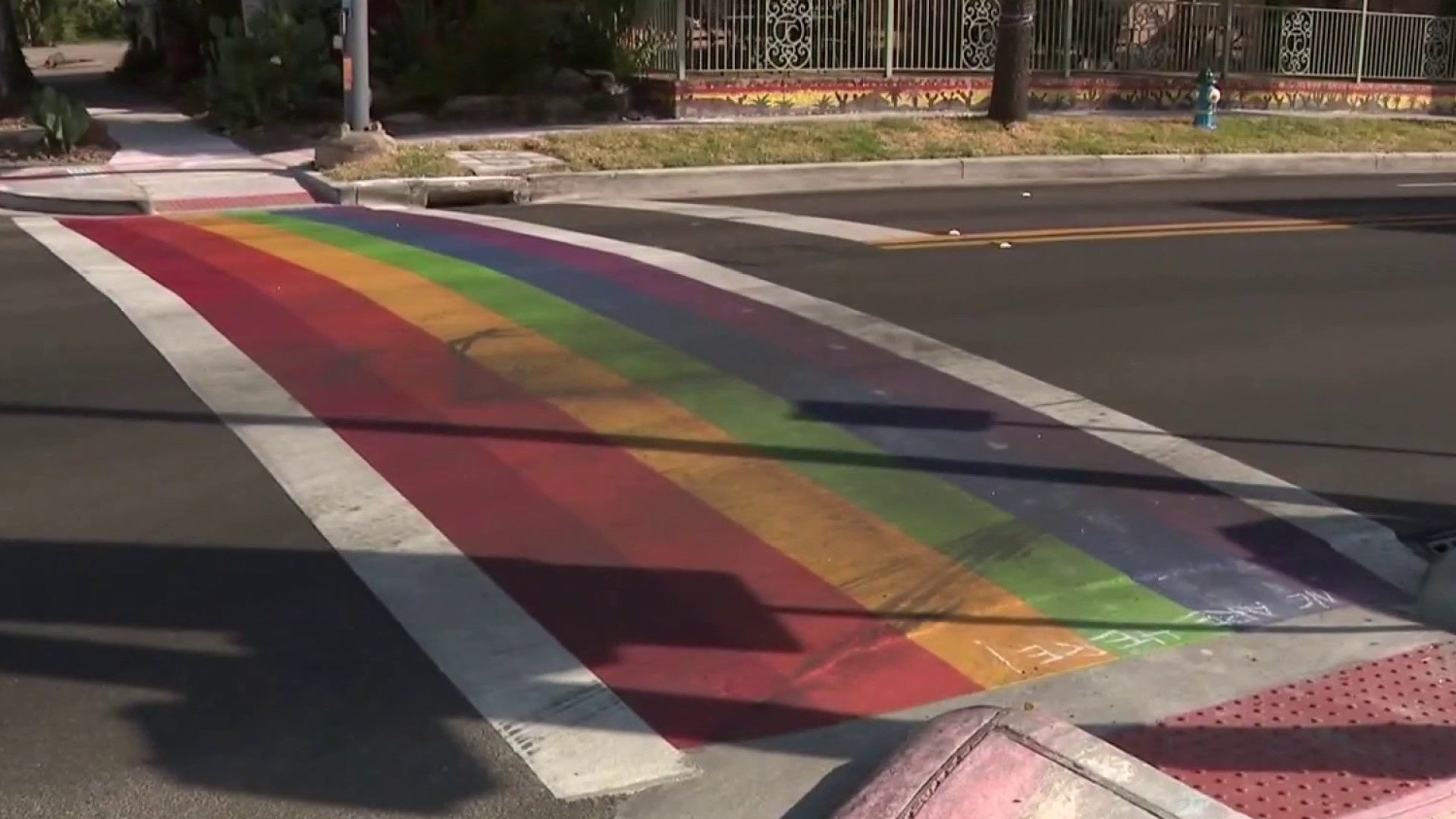 Houston community leaders push back against efforts to remove rainbow crosswalk in Montrose