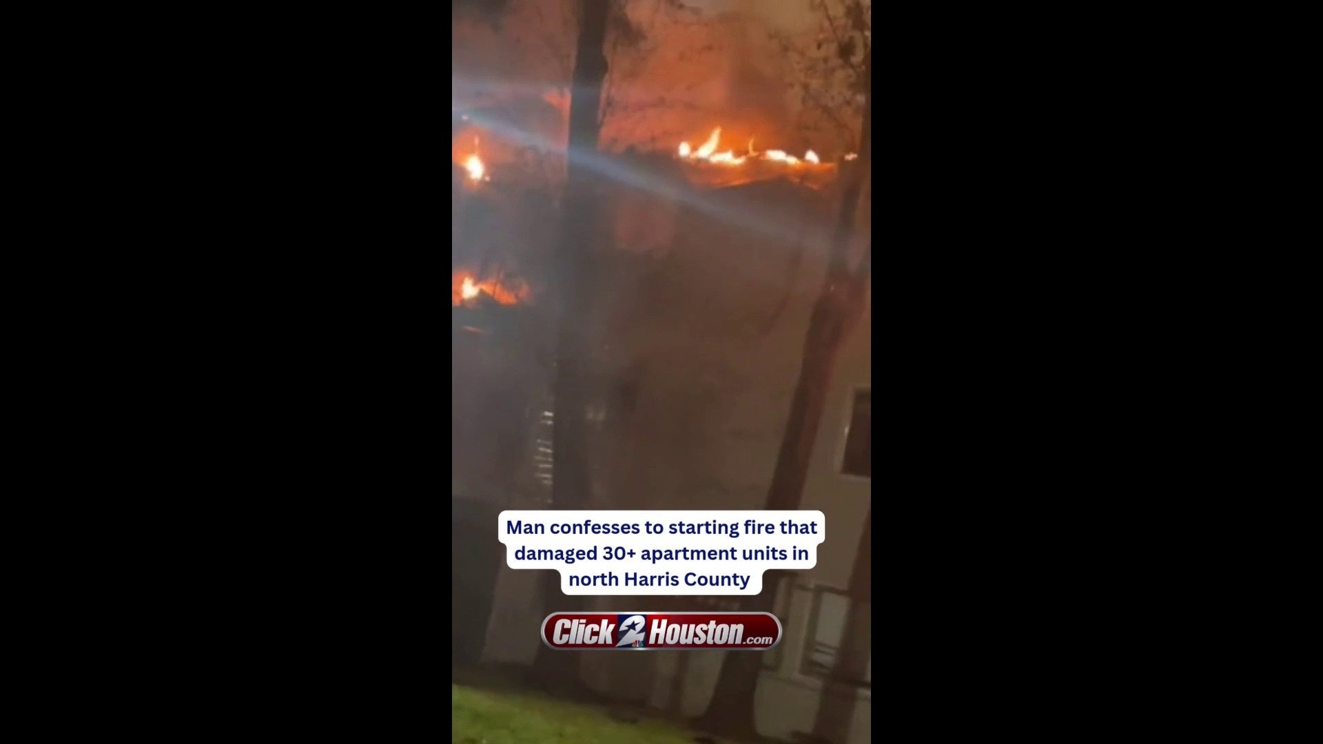 Arson Suspect Confesses to Starting Cypress Station Blaze