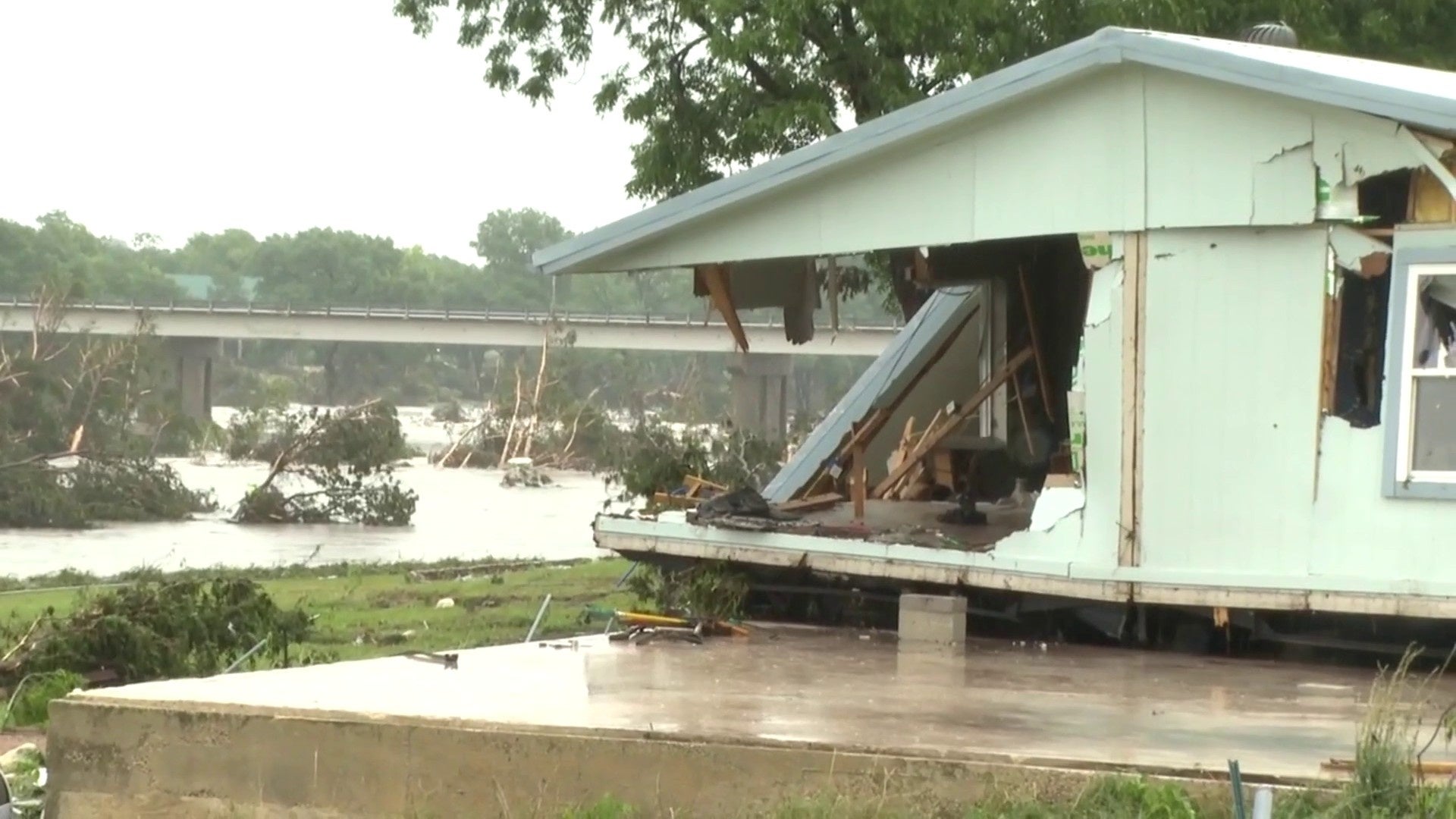 Home swept away by Guadalupe River flood, neighbors unsure if family survived