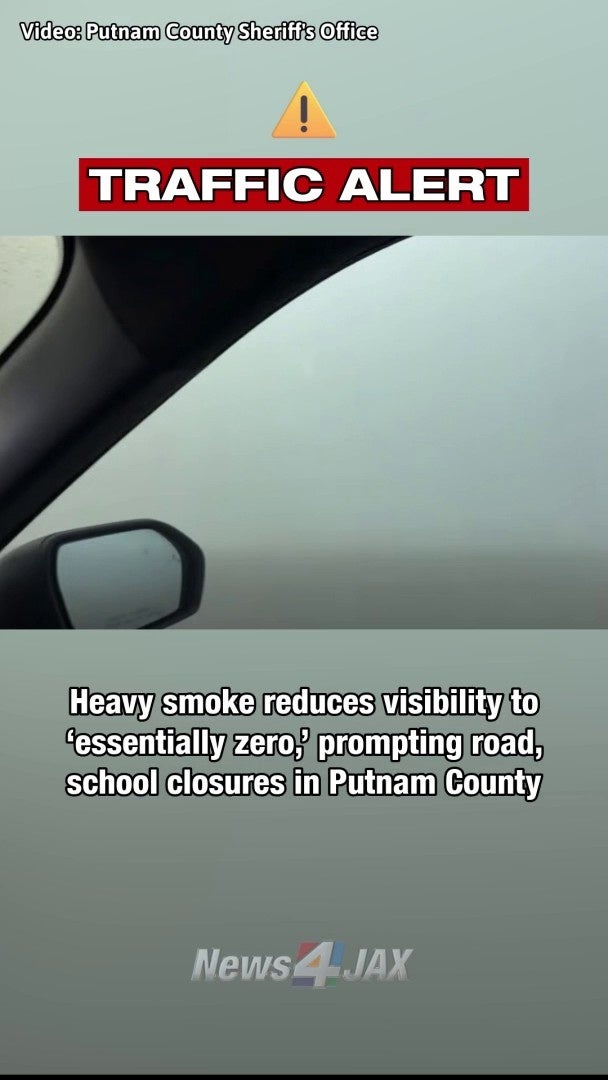Heavy smoke prompts school, road closures in Putnam County