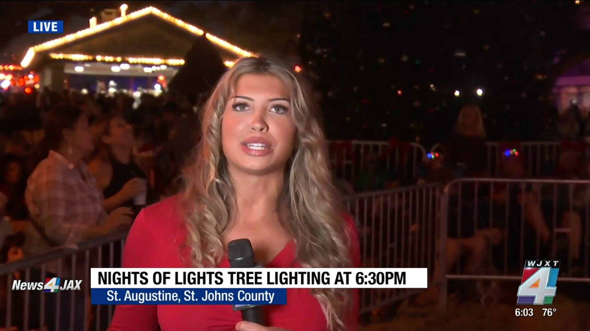 LIVE: Thousands of people gather in St. Augustine for Nights of Lights kick-off ceremony