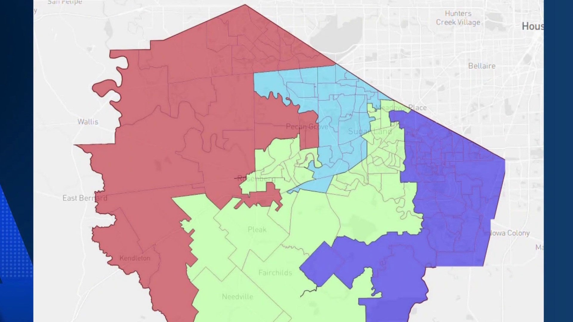 Fort Bend County advances five new redistricting maps amid political debate