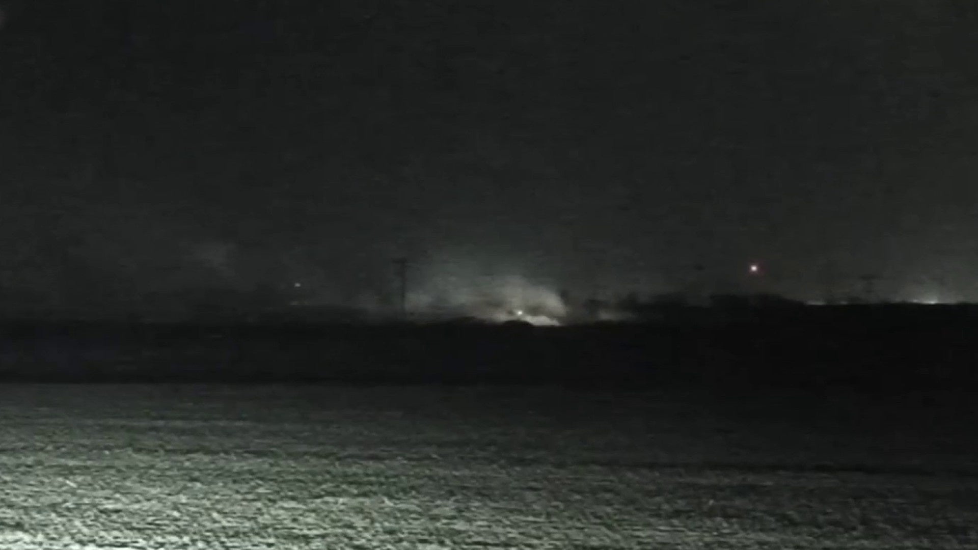 Wind remains a concern as SAFD battles grass fire at recycling facility in southwest Bexar County