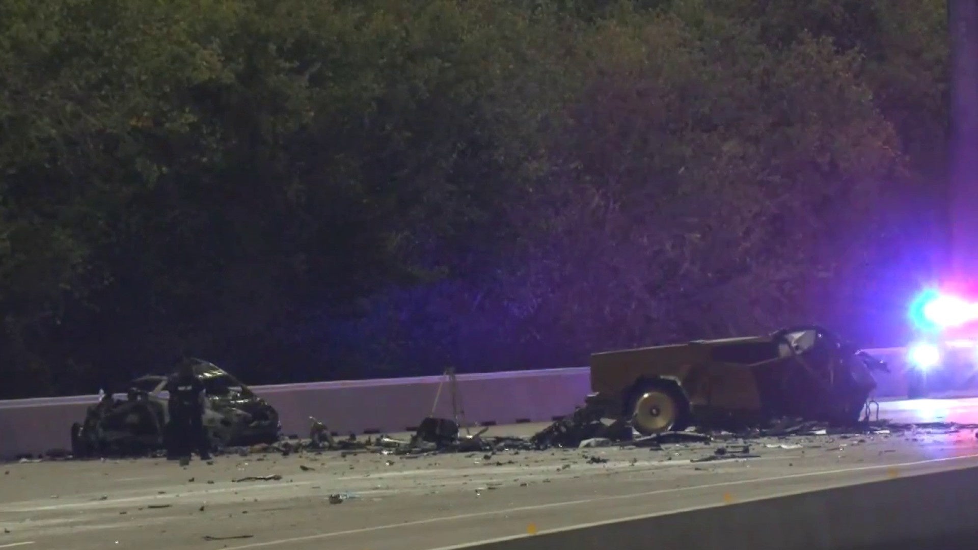 1 dead, another injured during wrong-way crash on Katy Freeway at 610