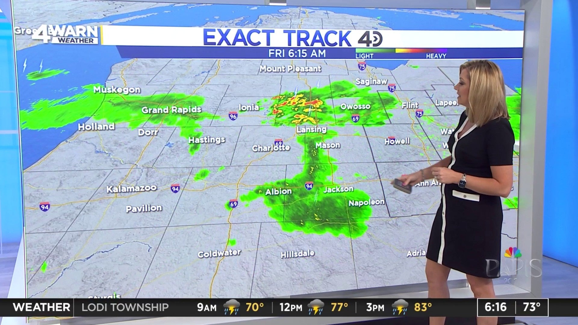 Metro Detroit weather forecast Aug. 2, 2024 -- 6:15 a.m. Update