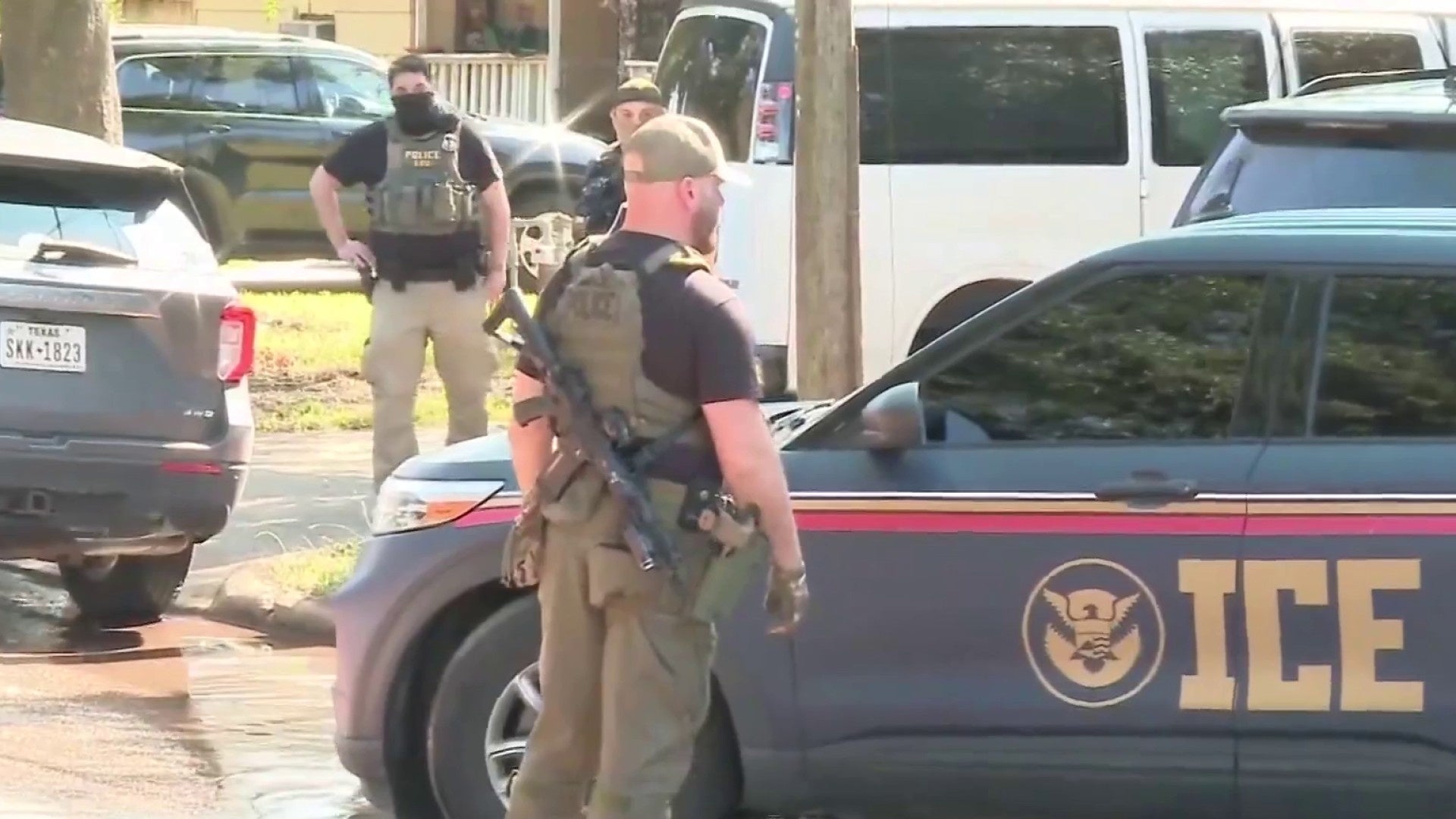 ICE statement reveals new information on alleged stand-off inside Pasadena home that led to arrests of three immigrants