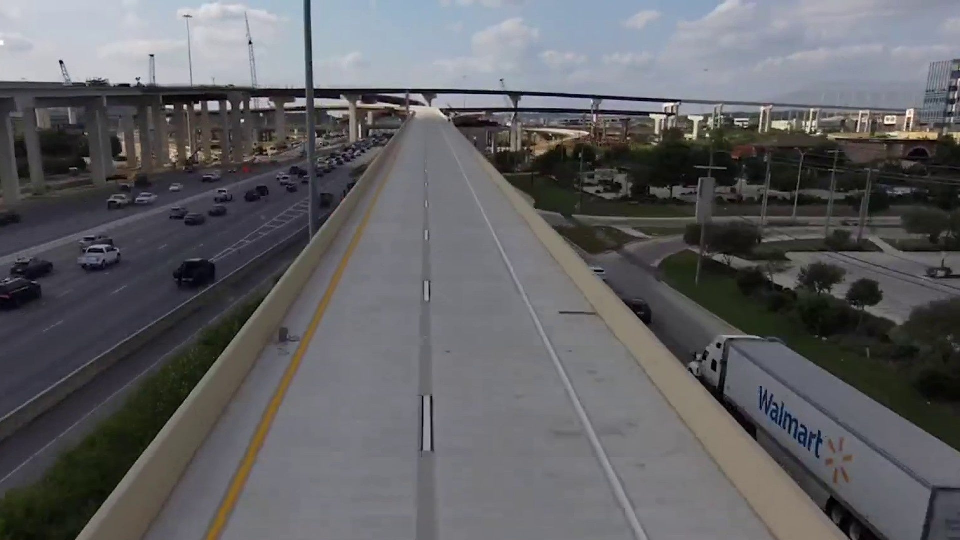 Flyover first look: New ramp opens next week at Loop 1604