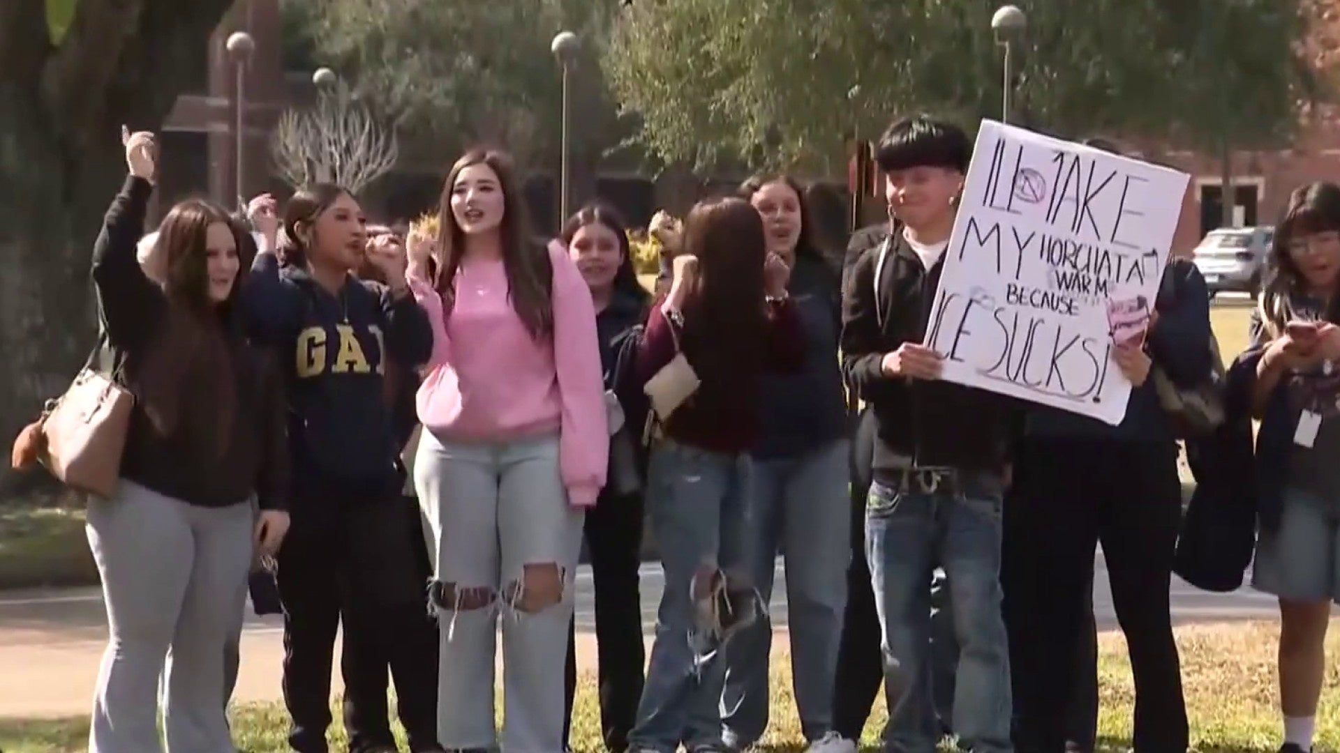 হিউস্টন-এলাকার স্কুল ডিস্ট্রিক্টগুলি কীভাবে আইসিই প্রতিবাদে শিক্ষার্থীদের ওয়াকআউট পরিচালনা করছে তা এখানে